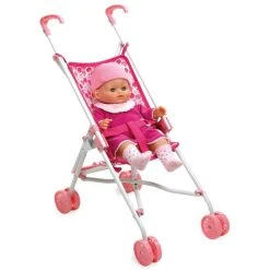 Promo 🛒 PETIT COLLIN Poussette Pliante : Pomme D'amour ⌛