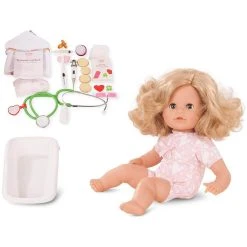 Tout neuf ✨ Gotz Poupée Cosy Aquini 33 Cm : Docteur 🤩