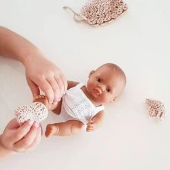 De gros 😀 Miniland Poupée Bébé Petite Fille, 21 Cm, Européenne Miniland ✨ -PETIT COLLIN SHOP unnamed file 1234