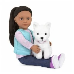 Coupon 👍 Our Generation Cassie Et Son Chien Poupée 46cm 😍