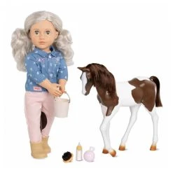 Coupon 🤩 Our Generation Poupee Avec Poulain - Yanira 🛒