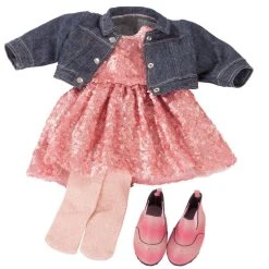 De gros ⭐ Gotz Ensemble Pour Poupée De 45 à 50 Cm : Glitter Glamour 🔥