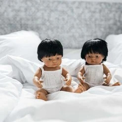 Nouveau ✔️ Miniland Poupée Bébé Fille, 38 Cm, Latino-américaine Miniland 🤩 -PETIT COLLIN SHOP unnamed file 1413