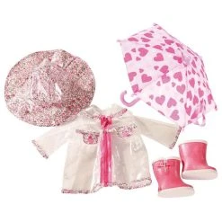 Meilleure affaire ❤️ Gotz Vêtements Pour Poupées De 45 Cm : Tenue Et Accessoires De Pluie ⭐