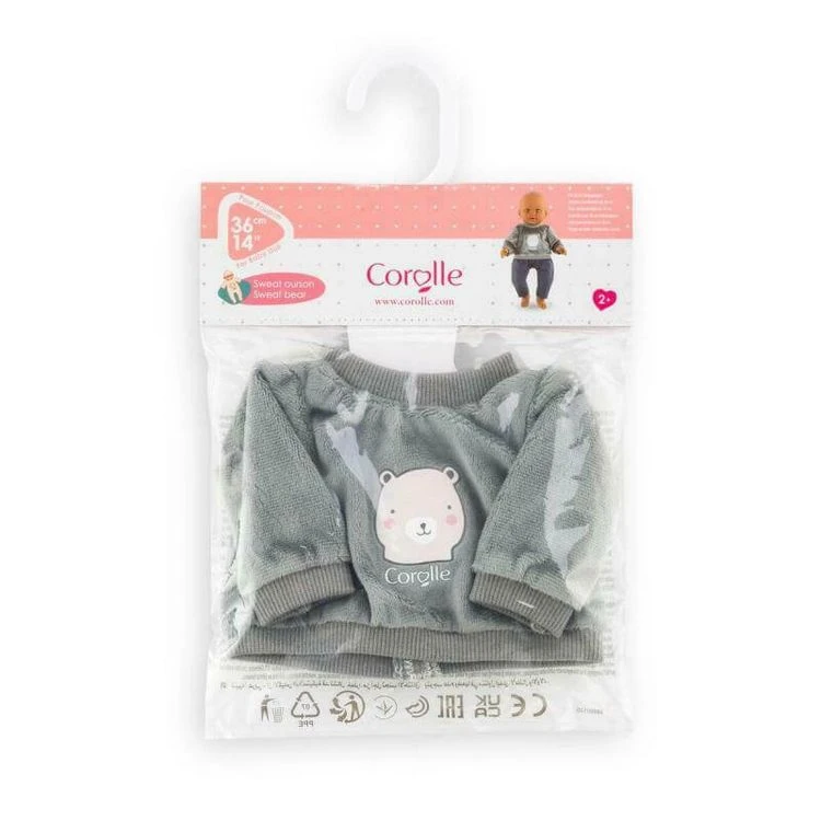 Meilleur prix 👍 Corolle BB36 SWEAT OURSON ✨ 2 Meilleur prix 👍 Corolle BB36 SWEAT OURSON ✨ – Image 2