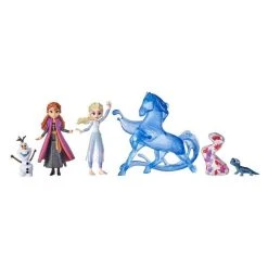Nouveau ❤️ HASBRO Set De 5 Figurines Disney La Reine Des Neiges 2 - Esprit De La Nature 👏