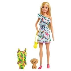Promo 👍 BARBIE Poupée Barbie Et Son Chiot ⌛