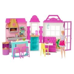 Offres 🎁 BARBIE Le Restaurant De Barbie Avec Poupée 👍
