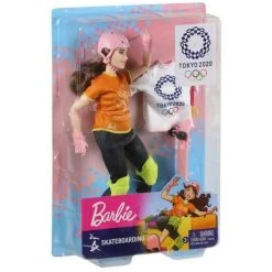 Acheter ❤️ BARBIE Barbie Skateboardeuse Tokyo JO 2020 🛒