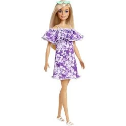 Vente flash 🧨 BARBIE Poupée Barbie Aime Les Océans - Robe Fleurie 👍