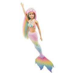 Sortie ❤️ BARBIE Barbie Sirène Magiques Arc-en-ciel 🤩 -PETIT COLLIN SHOP unnamed file 382
