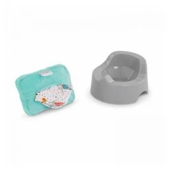 Nouveau 🤩 Corolle Accessoire Bb30/36 Pot Et Lingette ❤️