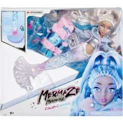 Nouveau 👏 MGA Poupée Mermaze Mermaidz Winter Kishiko ✔️