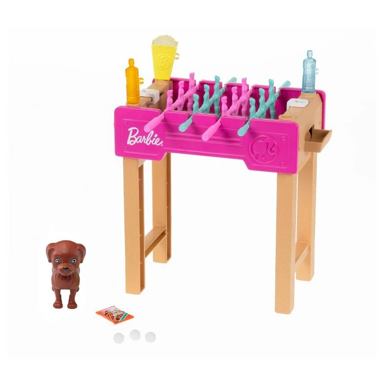 Acheter 🔥 BARBIE Mini Playset Barbie Baby Foot Avec Chien Marron 🎁 2 Acheter 🔥 BARBIE Mini Playset Barbie Baby Foot Avec Chien Marron 🎁 – Image 2
