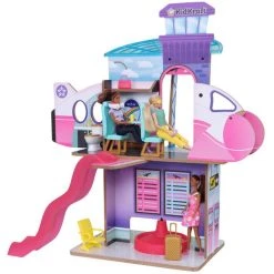 Budget 🤩 Kidkraft Vie De Prestige 2-en-1 Aéroport Et Jet 🔔