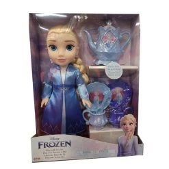 Sortie 🔔 JAKKS PACIFIC Poupée Elsa La Reine Des Neiges Avec Service à Thé ❤️