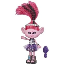 Bon marché 🎁 HASBRO Trolls Glam Rockin Poppy ✔️