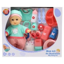 Sortie ⌛ One Two Fun Coffret Mon Bébé 30 Cm Et Accessoires 🥰