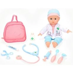 Acheter ⌛ One Two Fun Coffret Poupon 30 Cm Bébé Docteur 💯