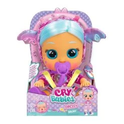 Nouveau 🎉 IMC TOYS Poupée Cry Babies 👗 Dressy Fantasy Bruny ✔️