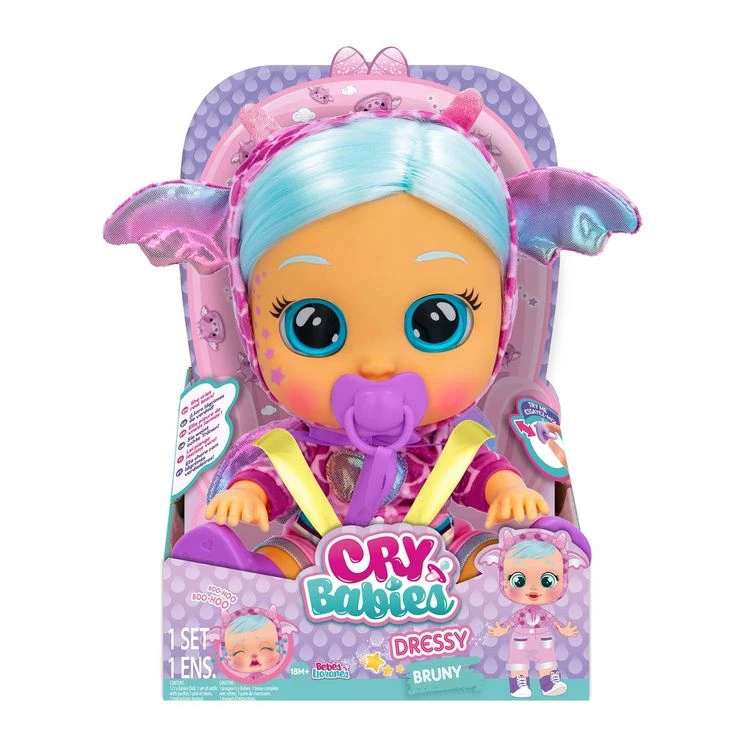 Nouveau 🎉 IMC TOYS Poupée Cry Babies 👗 Dressy Fantasy Bruny ✔️ 1 Nouveau 🎉 IMC TOYS Poupée Cry Babies 👗 Dressy Fantasy Bruny ✔️